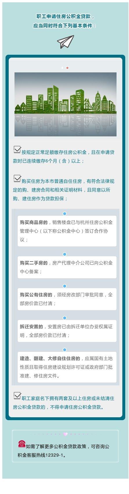 申请公积金贷款你符合这些基本条件吗？