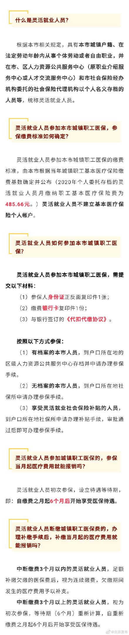 谁说没有单位就不能交医保？灵活就业人员了解一下