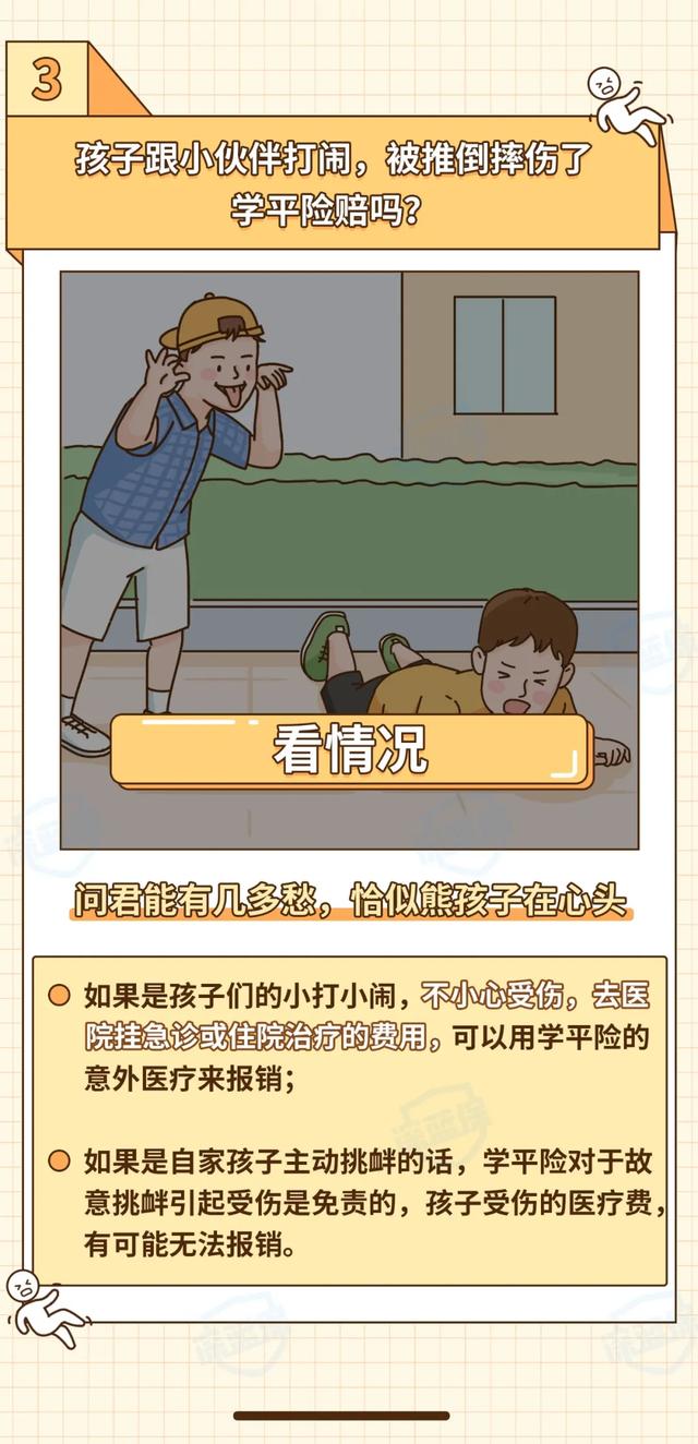 学平险有哪些保障?孩子课间打闹受伤、发烧、被狗咬通通都能赔