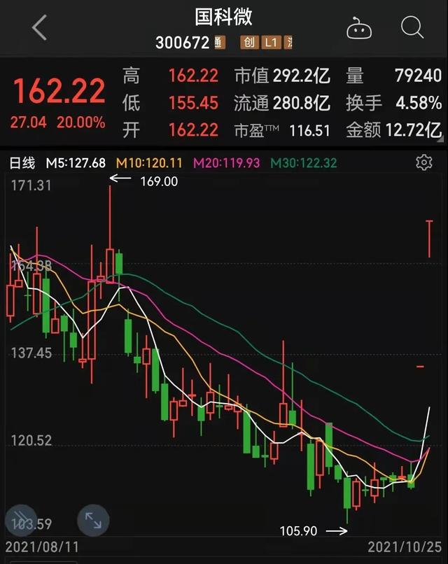 连续涨停,净利润增长119倍!这只芯片龙头股涨疯了