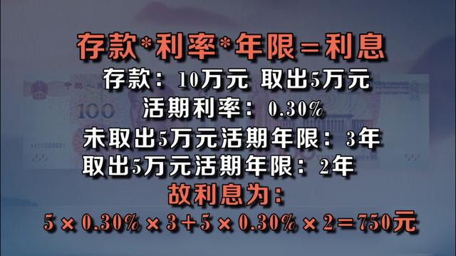 10万元存一年利息能有多少钱?手把手教你计算,你会存吗?