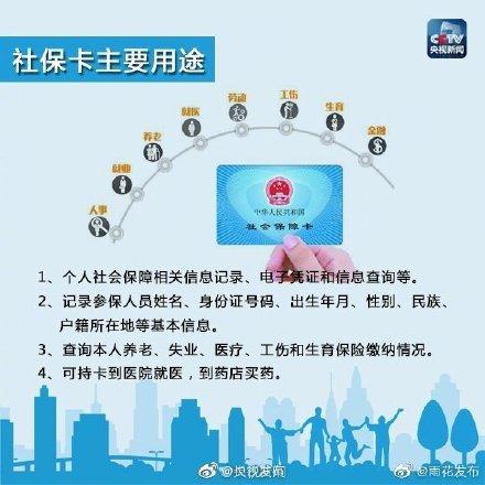 社保卡的用途，你真的清楚么？