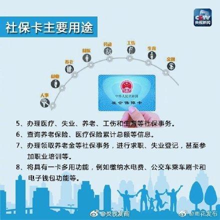 社保卡的用途，你真的清楚么？