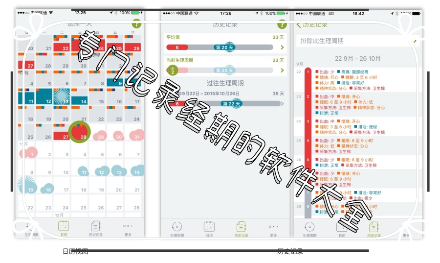 专门记录经期的软件大全