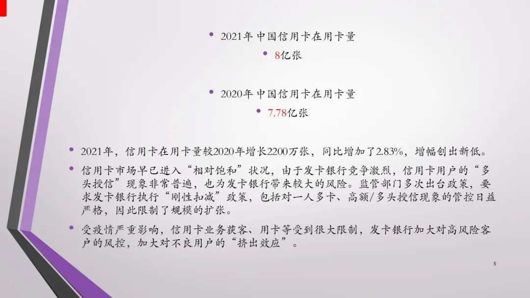 报告｜2021年中国信用卡与支付市场整体状况