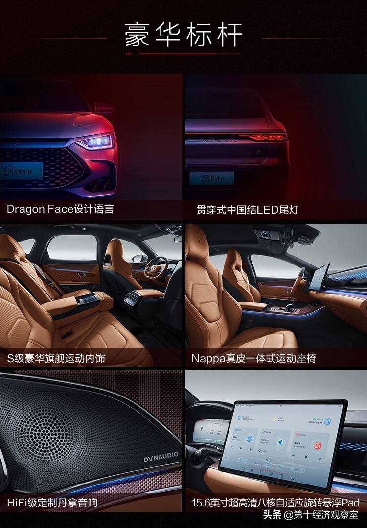 降维打击燃油车，比亚迪打造混动汽车新标杆：汉DM-i/p
