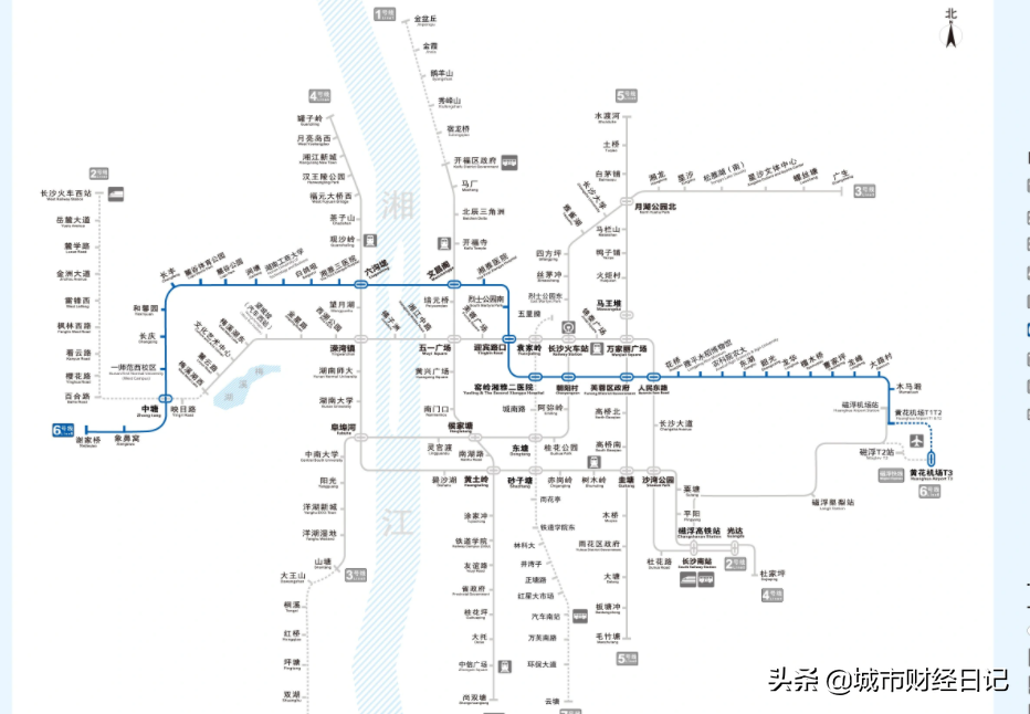 长沙轨道交通按下加速键，7条线路在建，总里程超过100公里