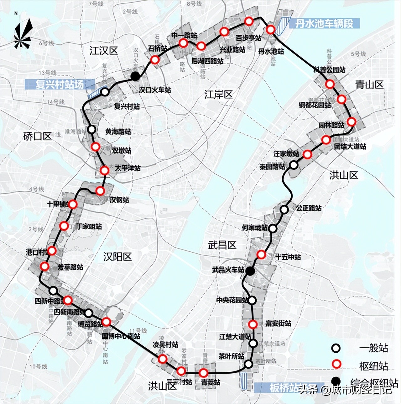 武汉地铁12号线又有新进展，车站全部封闭打围，进入全面施工状态