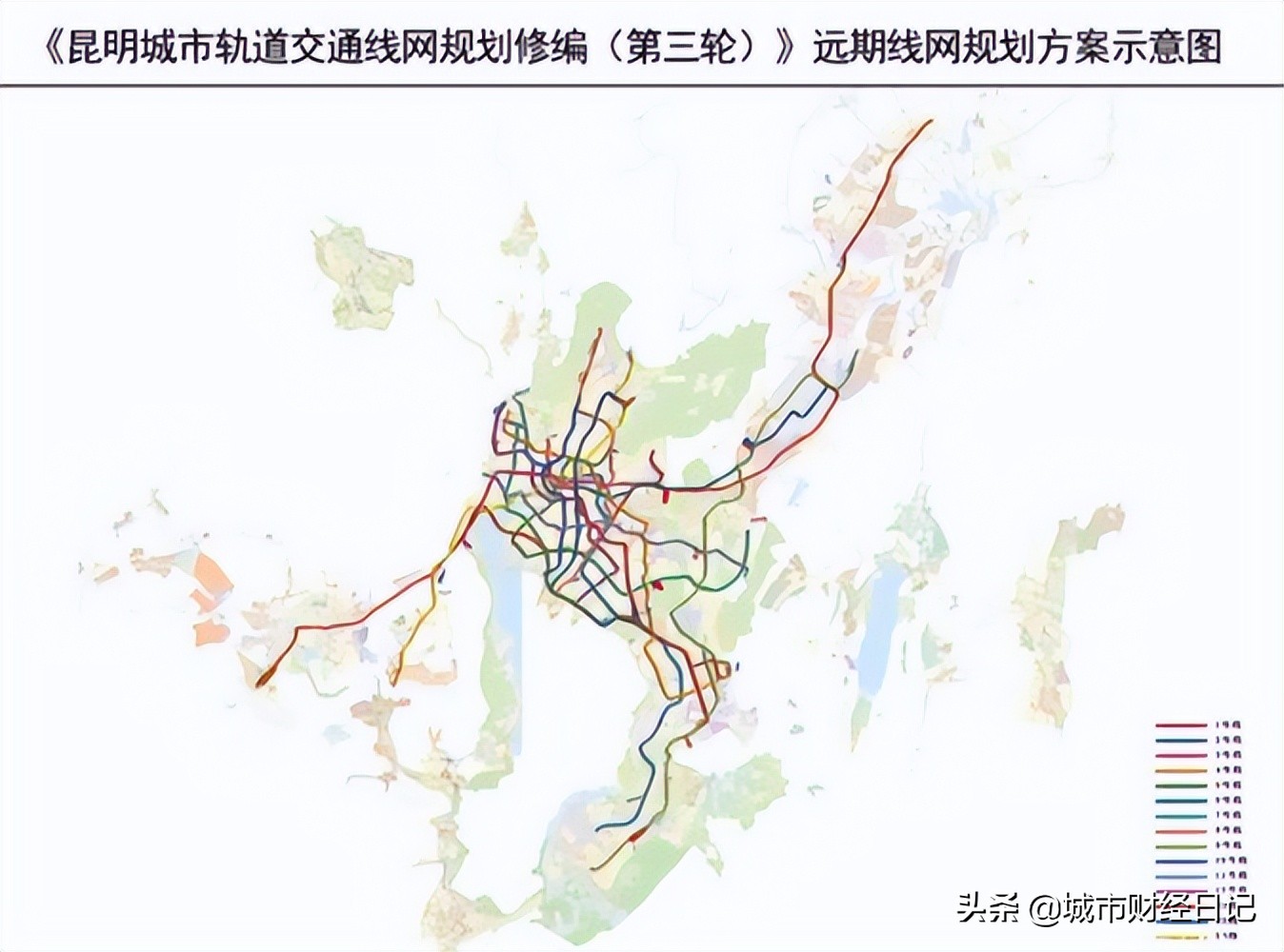 昆明将新增9条地铁线路，部分线路迎来调整，城市交通网趋于完善