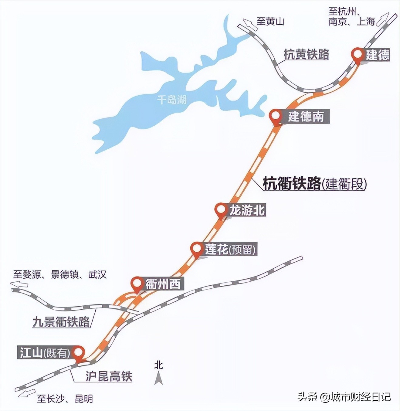 杭衢铁路建设迎来新进展，全长130km，杭州至衢州将实现1小时通达