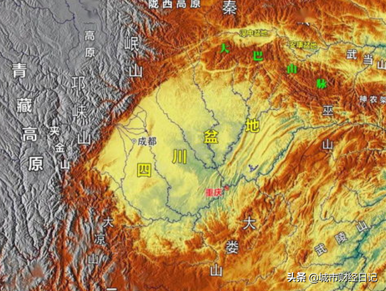 长三角：看了四川盆地之后才知道，为什么这里能诞生两座超大城市
