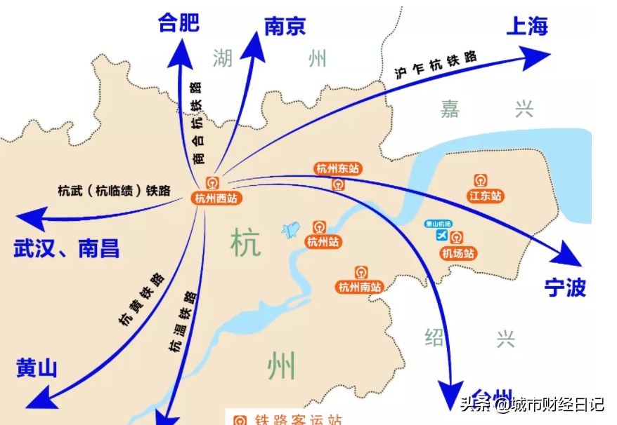 宁波：杭州西站已经正式挂牌，而我何时能够迎来一座综合枢纽站