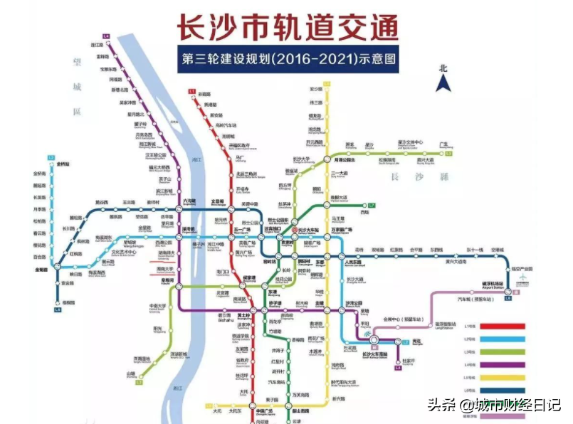 长沙新增两条轨道快线，直达浏阳，宁乡，长沙6区实现轨道全覆盖