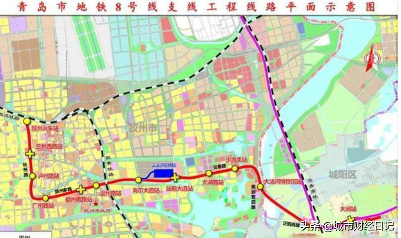 济南：经济实力雄厚，就是不一样，青岛地铁共11条线路齐头并进
