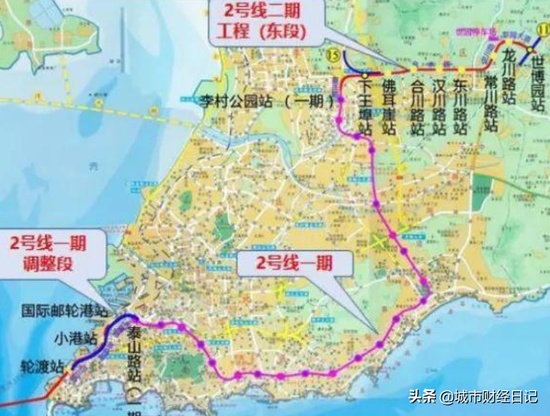 济南：经济实力雄厚，就是不一样，青岛地铁共11条线路齐头并进