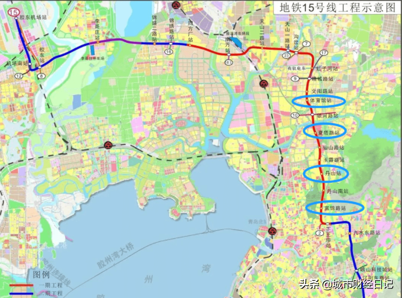 济南：经济实力雄厚，就是不一样，青岛地铁共11条线路齐头并进