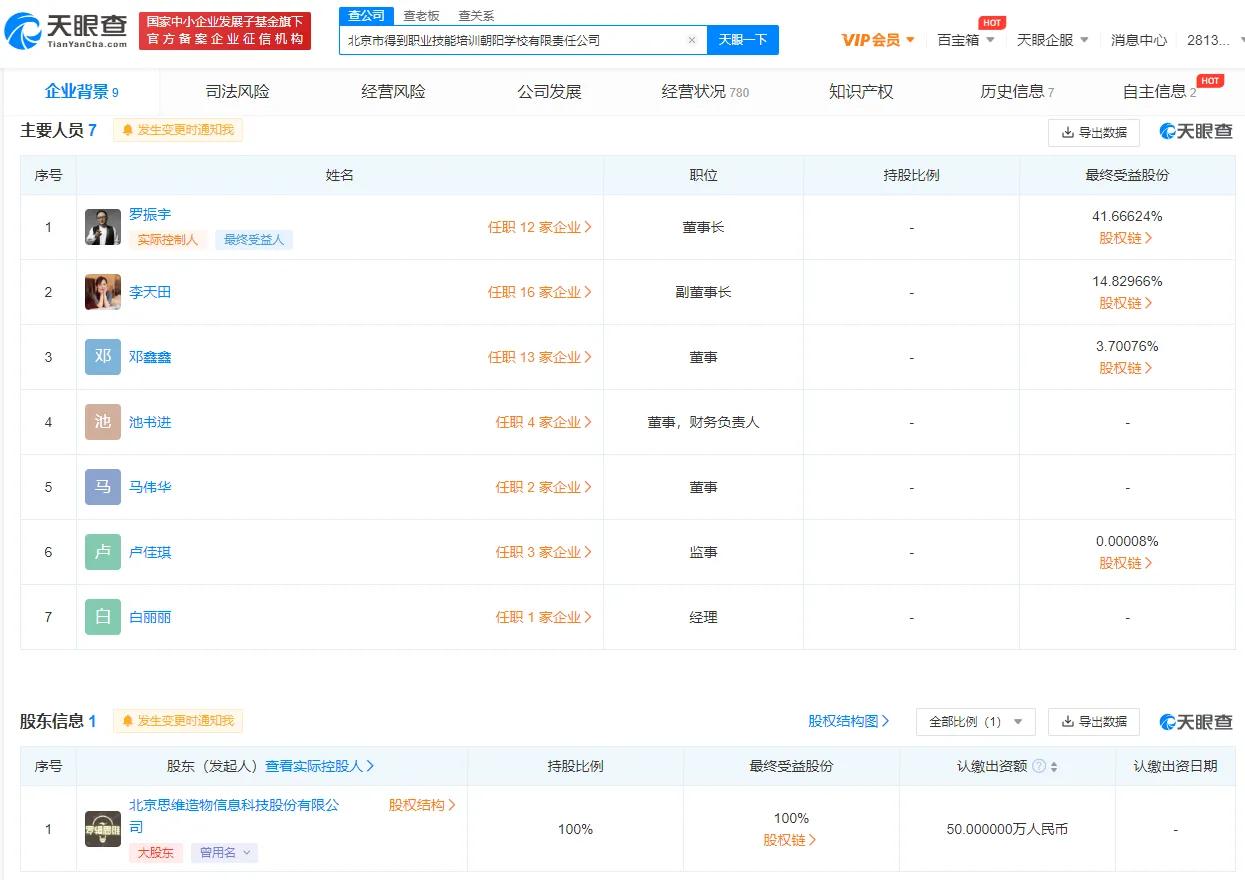 得到成立职业技能培训朝阳学校
