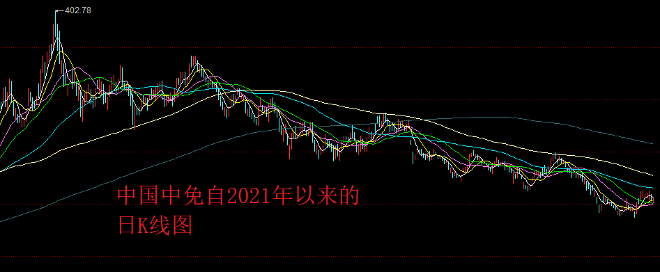 中国中免的股价一年腰斩，机构投资者在大量撤退，股民：有点迷茫