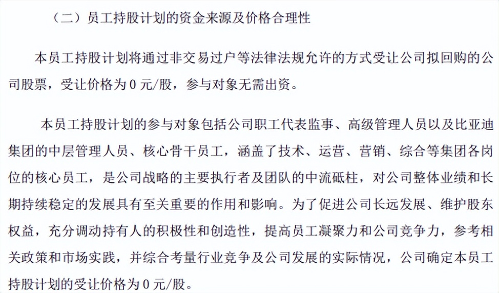 “允悲”，比亚迪推出“0元购”，真的会侵害中小股民的利益吗？